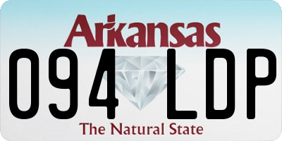 AR license plate 094LDP