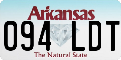 AR license plate 094LDT