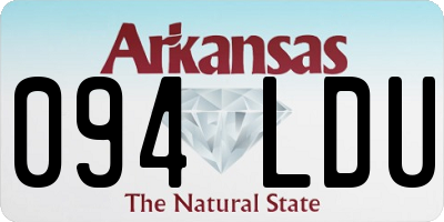 AR license plate 094LDU