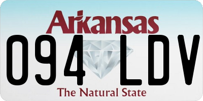 AR license plate 094LDV