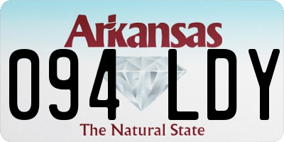 AR license plate 094LDY