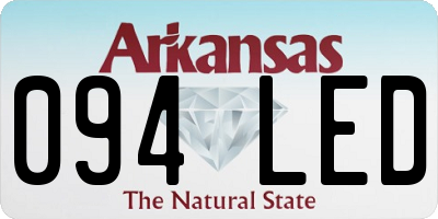 AR license plate 094LED