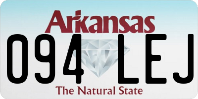 AR license plate 094LEJ