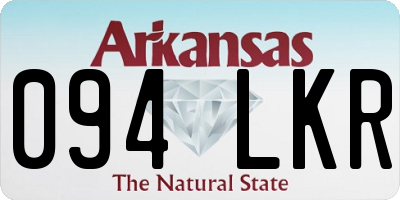 AR license plate 094LKR
