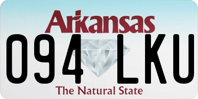 AR license plate 094LKU
