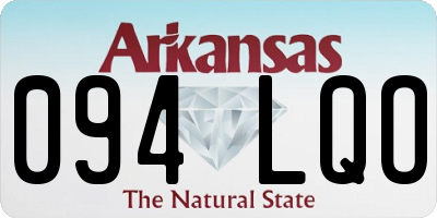 AR license plate 094LQO