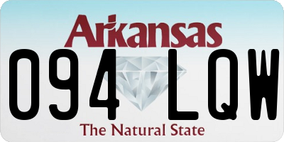 AR license plate 094LQW