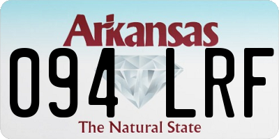 AR license plate 094LRF