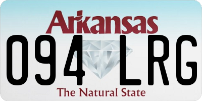 AR license plate 094LRG