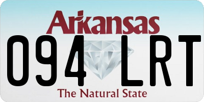 AR license plate 094LRT