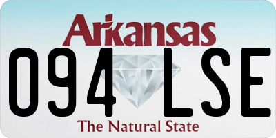 AR license plate 094LSE
