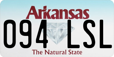 AR license plate 094LSL