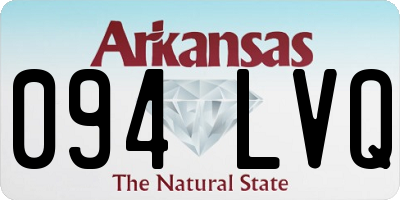 AR license plate 094LVQ
