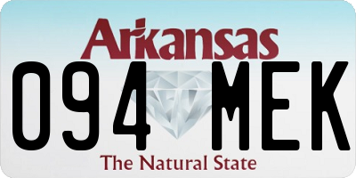 AR license plate 094MEK