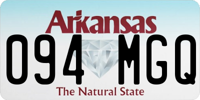 AR license plate 094MGQ