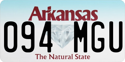 AR license plate 094MGU