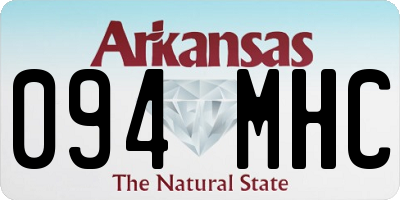 AR license plate 094MHC