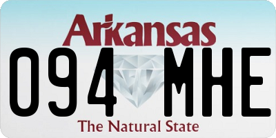 AR license plate 094MHE