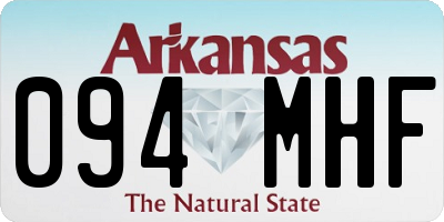 AR license plate 094MHF