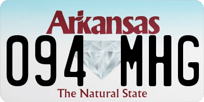 AR license plate 094MHG