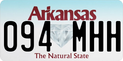AR license plate 094MHH