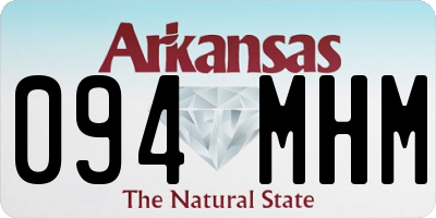 AR license plate 094MHM