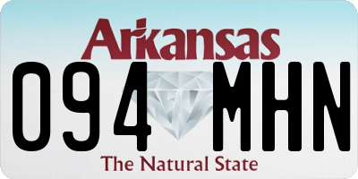 AR license plate 094MHN