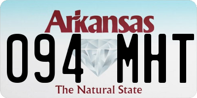 AR license plate 094MHT