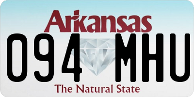 AR license plate 094MHU