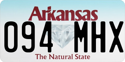 AR license plate 094MHX
