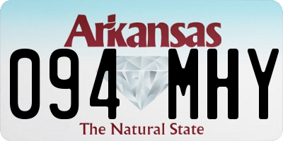 AR license plate 094MHY