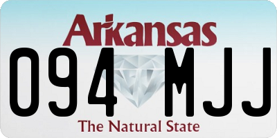 AR license plate 094MJJ