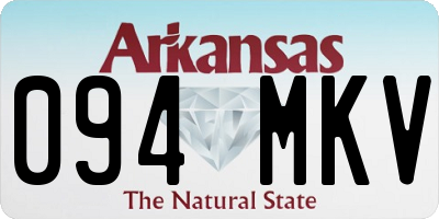 AR license plate 094MKV