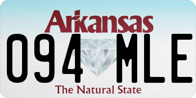 AR license plate 094MLE