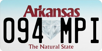 AR license plate 094MPI
