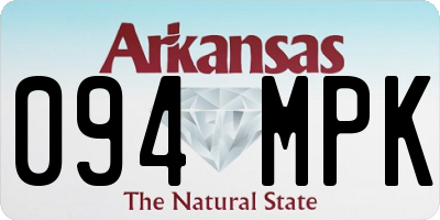 AR license plate 094MPK
