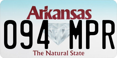 AR license plate 094MPR