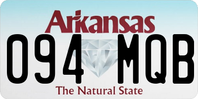 AR license plate 094MQB