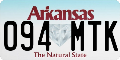 AR license plate 094MTK