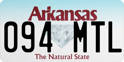 AR license plate 094MTL
