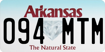 AR license plate 094MTM
