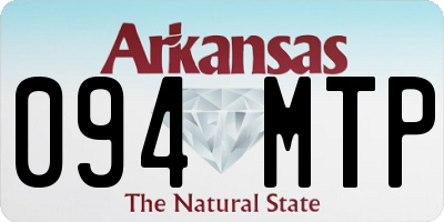 AR license plate 094MTP