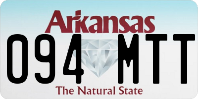 AR license plate 094MTT