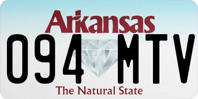 AR license plate 094MTV