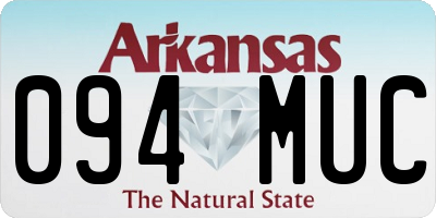 AR license plate 094MUC