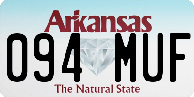 AR license plate 094MUF