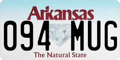 AR license plate 094MUG
