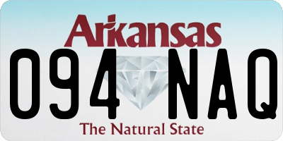 AR license plate 094NAQ