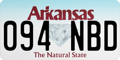 AR license plate 094NBD