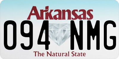 AR license plate 094NMG
